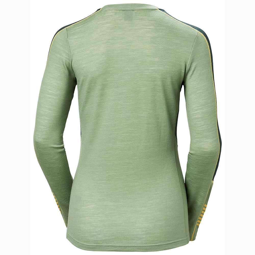 PULL W LIFA MERINO LIGHTWEIGHT CREW JADE 2.0