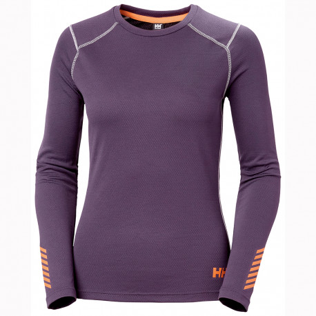 PULLOVER W LIFA ACTIVE CREW AMETHYST