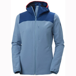 JACKET W AURORA SHIELD FLEECE BLUE FOG