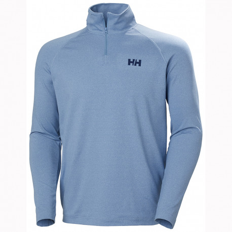 PULLOVER VERGLAS 1/2 ZIP BLUE FOG