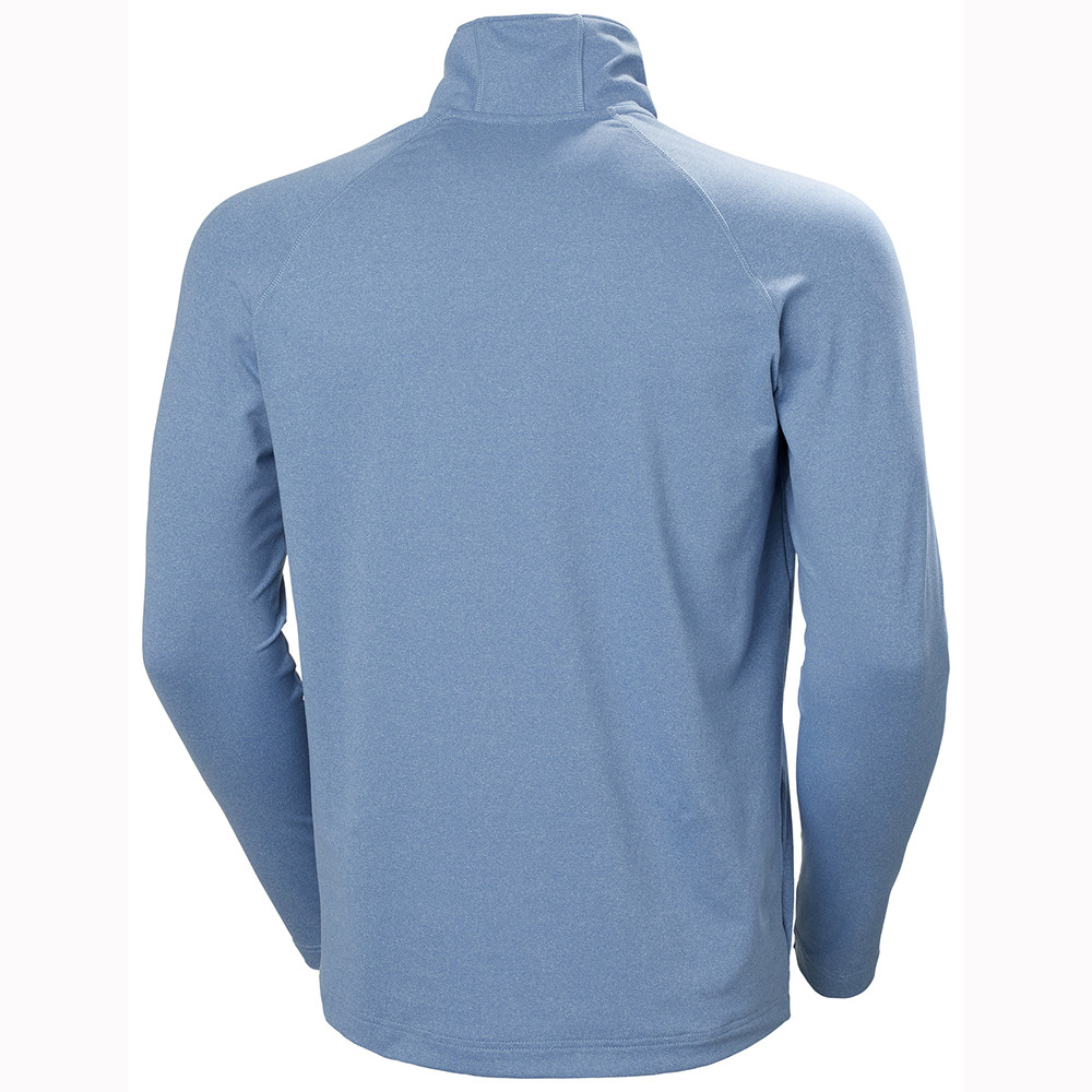 PULL VERGLAS 1/2 ZIP BLUE FOG