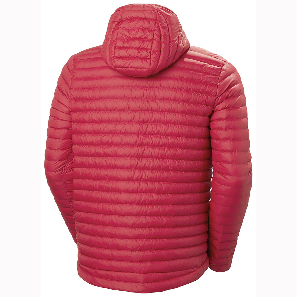 DAUNENEJACKE SIRDAL HOODED INSULATOR RED