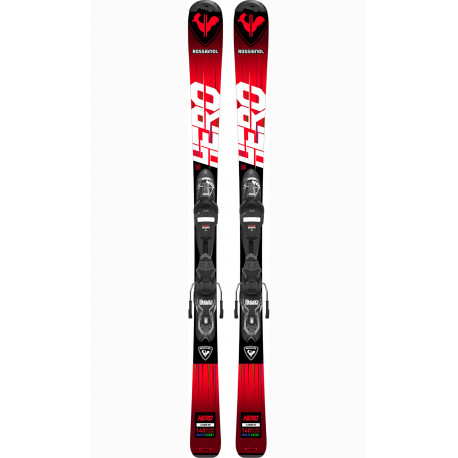 SKI HERO JR + BINDINGS XPRESS 7 GW B83 BLACK