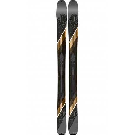 SKI F18 WAYBACK 96 + BINDINGS SALOMON N BACKLAND PURE BLACK/GUNMETAL 
