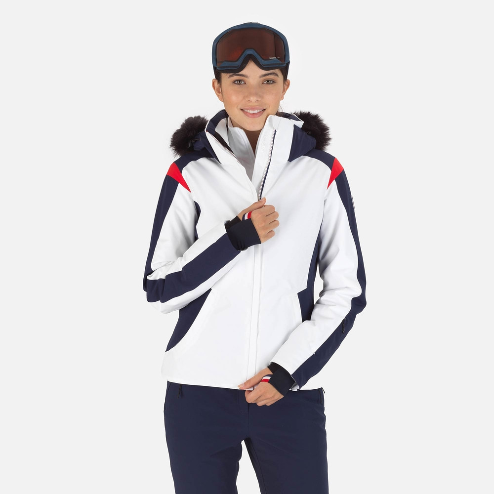 SKIJACKE W AERIAL JKT WHITE