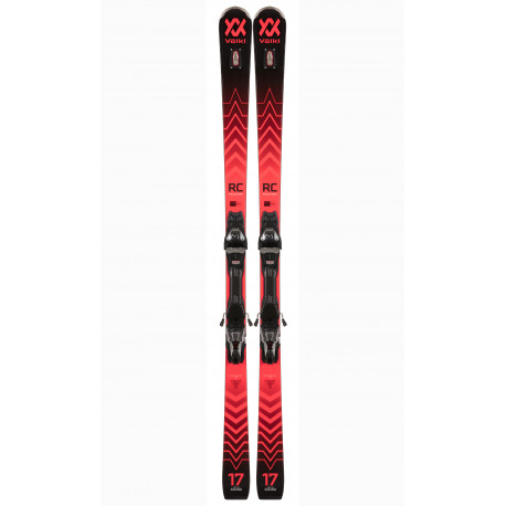 SKI RACETIGER RC BLK + VMOTION 10 GW BLACK