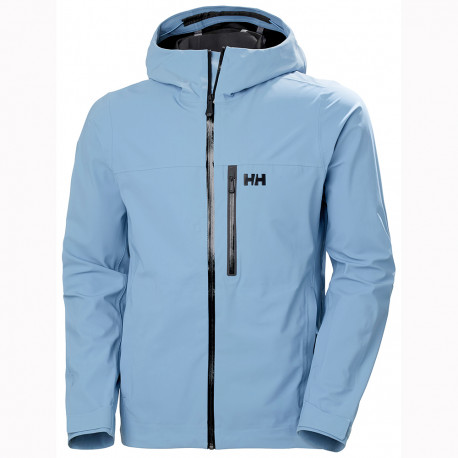 SKIJACKE SWIFT 3L SHELL BLUE FOG