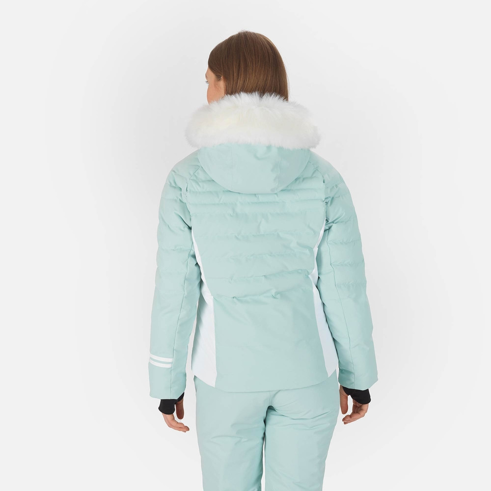 CHAQUETA DE ESQUI W RAPIDE JKT AQUA