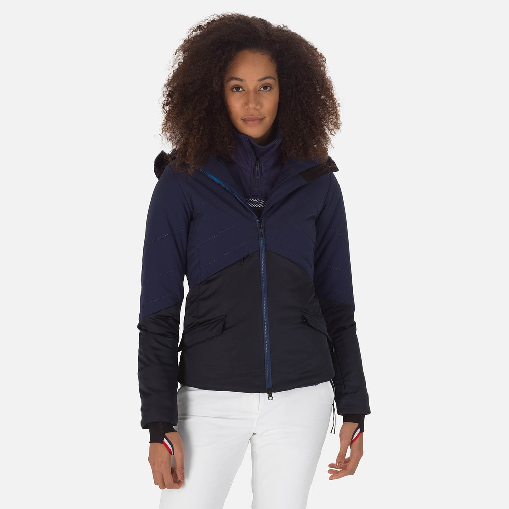 CHAQUETA DE ESQUI W MERINO TERRAIN JKT DARK NAVY