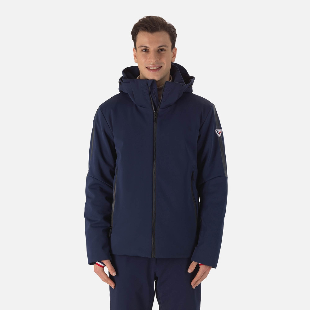 CHAQUETA DE ESQUI SOFTSHELL FLAT JKT DARK NAVY