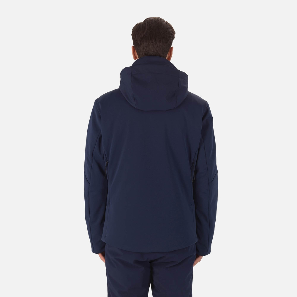 CHAQUETA DE ESQUI SOFTSHELL FLAT JKT DARK NAVY