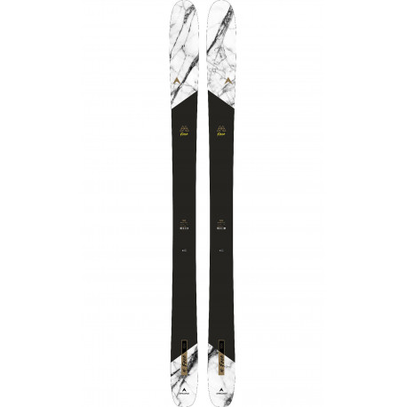 SKI M-FREE 108 + BINDUNGEN SPX 12 DUAL B120 CONCRETE/YELLOW