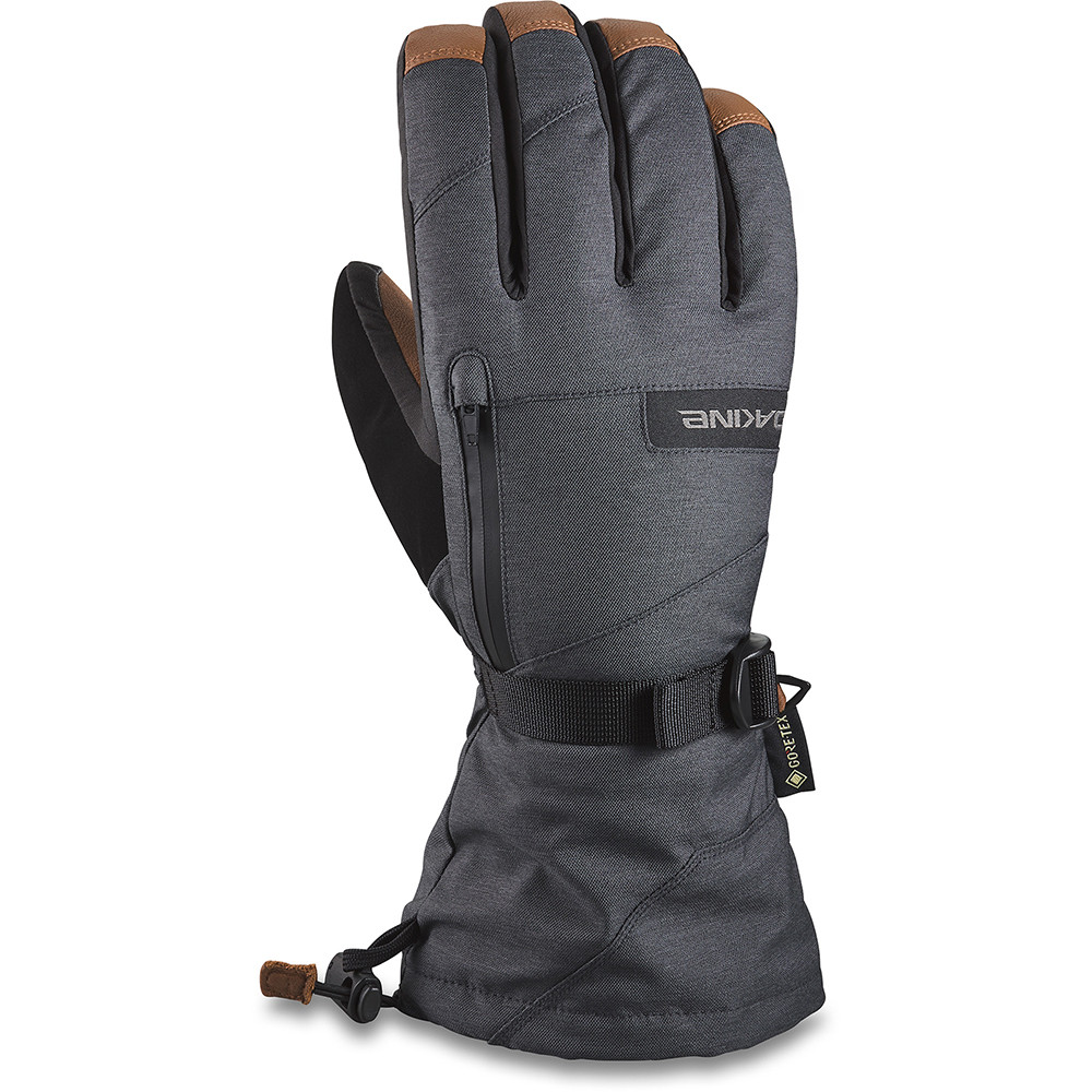 GANTS LEATHER TITAN GORE-TEX GLOVE CARBON