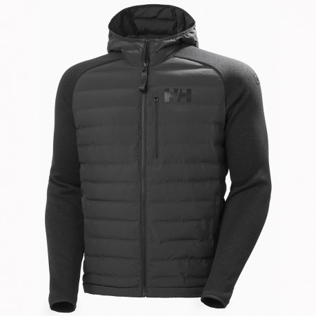 SKI JACKET ARTIC OCEAN HYBRID INSULATOR EBONY