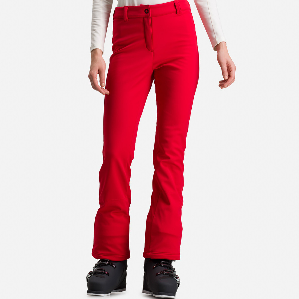 SKIHOSE W SKI SOFTSHELL PANT SPORTS RED