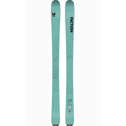 SKI AGENT 1.0 X + FIXATIONS SALOMON MTN PURE BLACK/BLUE W LEASH 