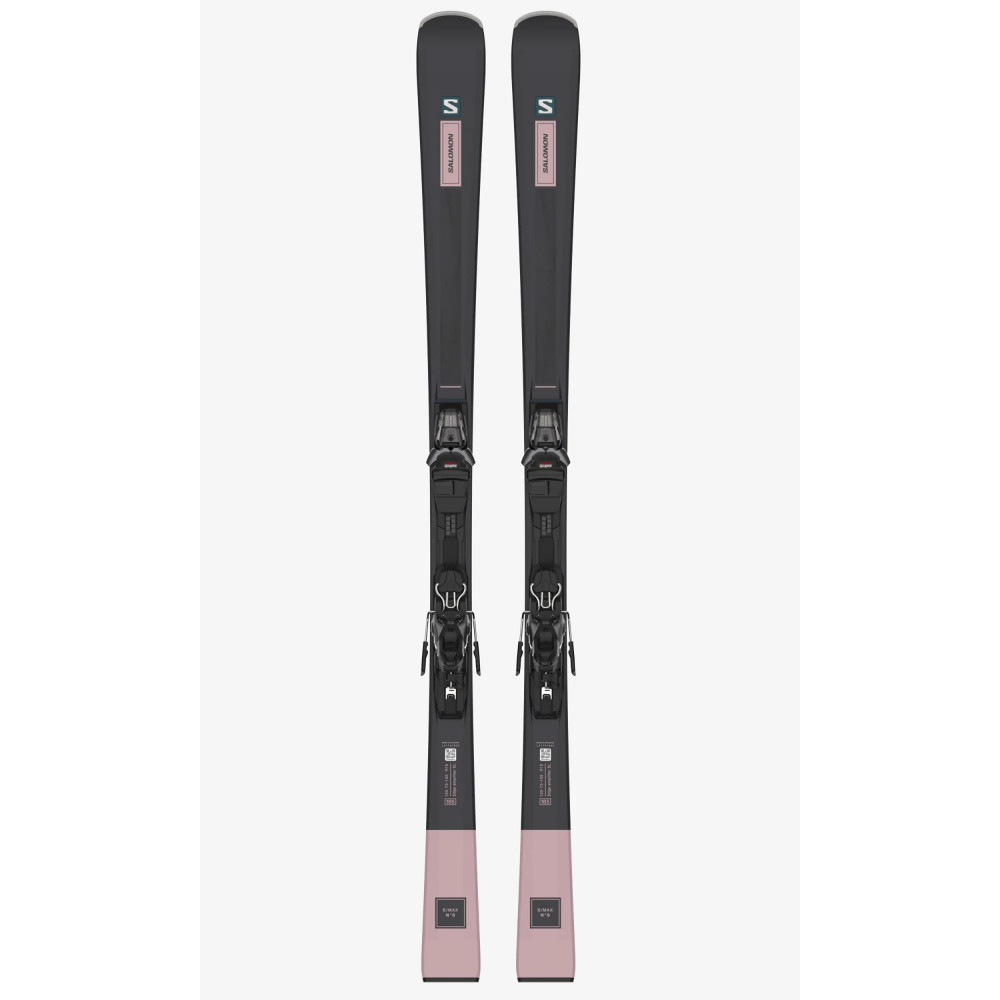 SKI S/MAX N°8 + FIXATIONS M10 GW L80 BLACK