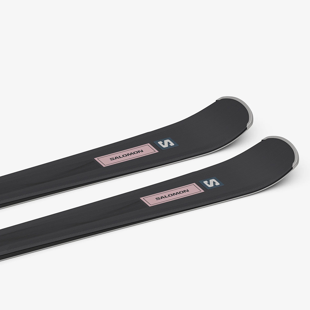 SKI S/MAX N°8 + FIXATIONS M10 GW L80 BLACK