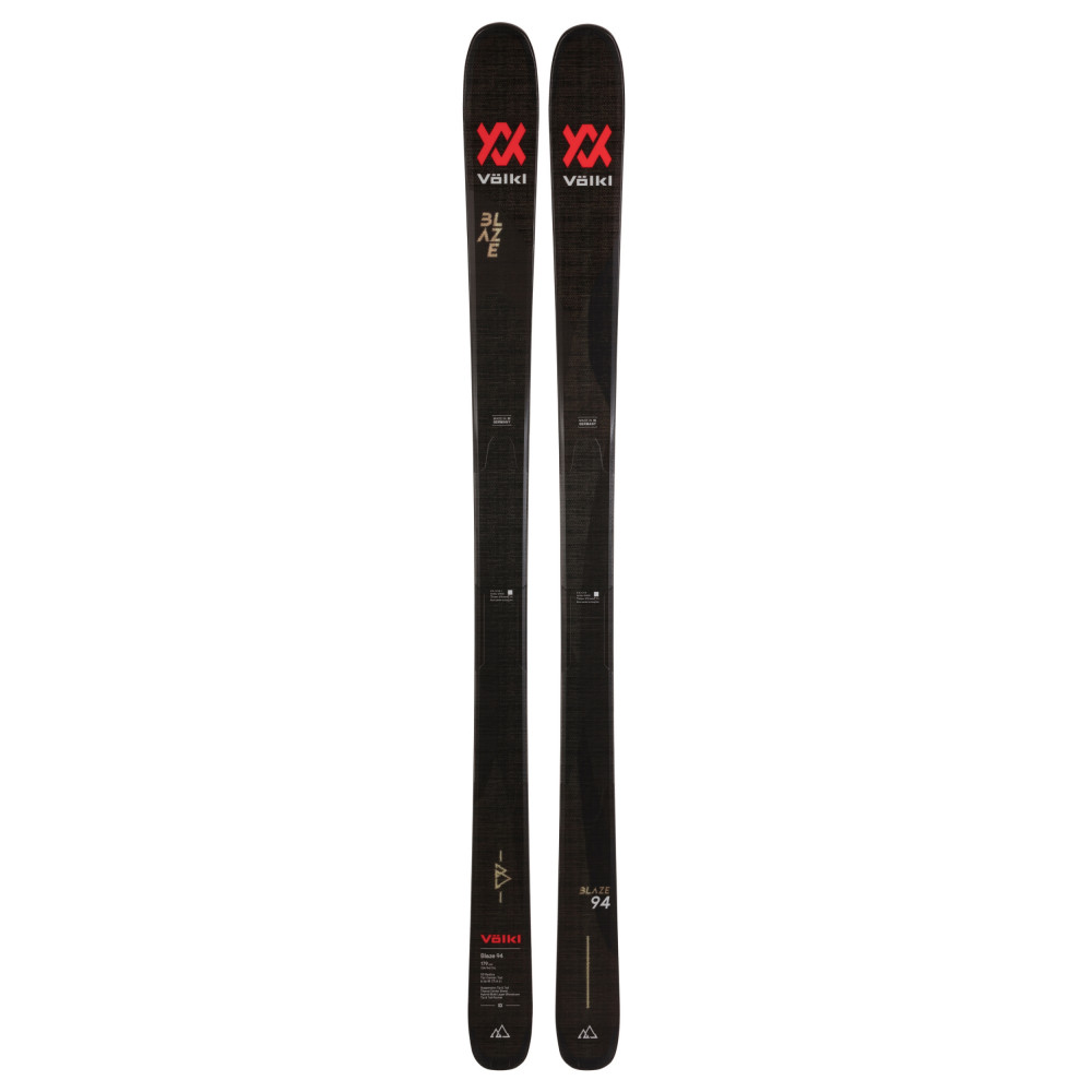 ESQUÍ BLAZE 94 + FIJACIONES ROSSIGNOL NX 10 GW B93 BLACK