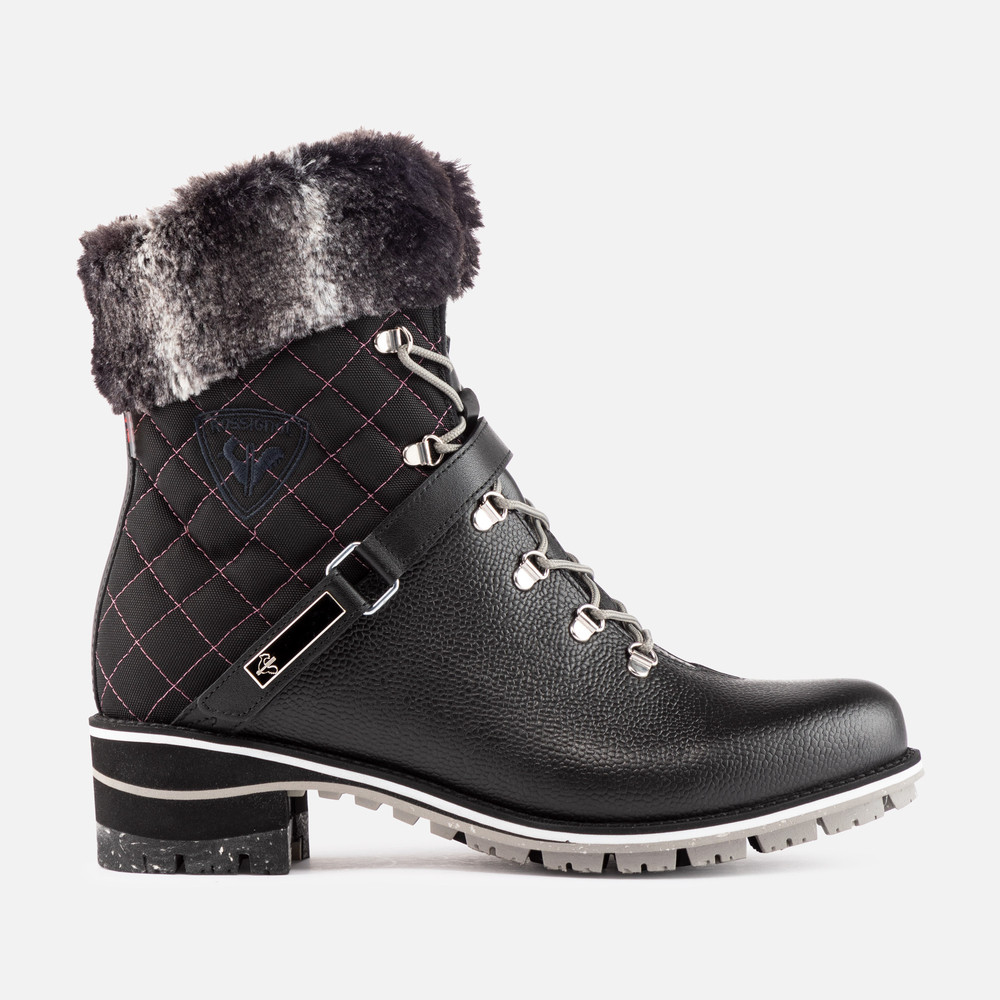 BOOTS 1907 MEGEVE BLACK EMB