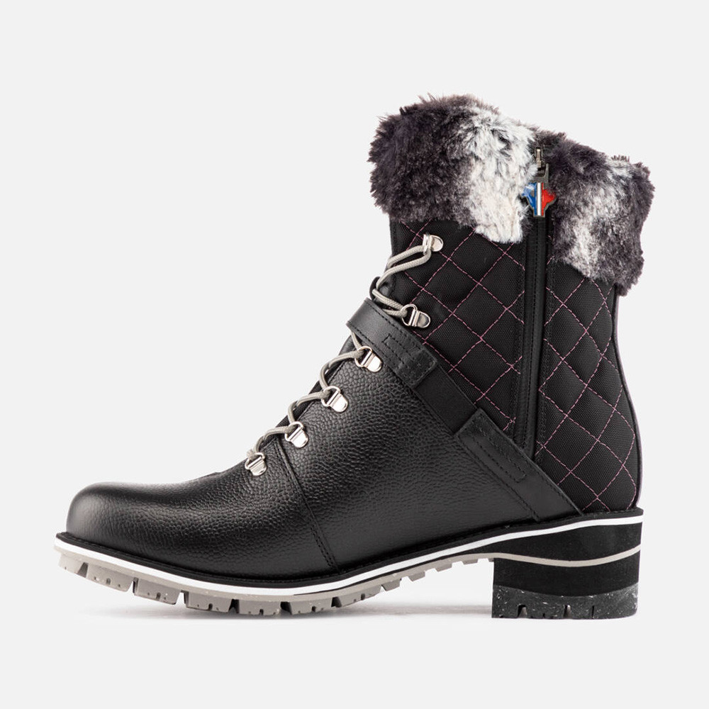 BOOTS 1907 MEGEVE BLACK EMB