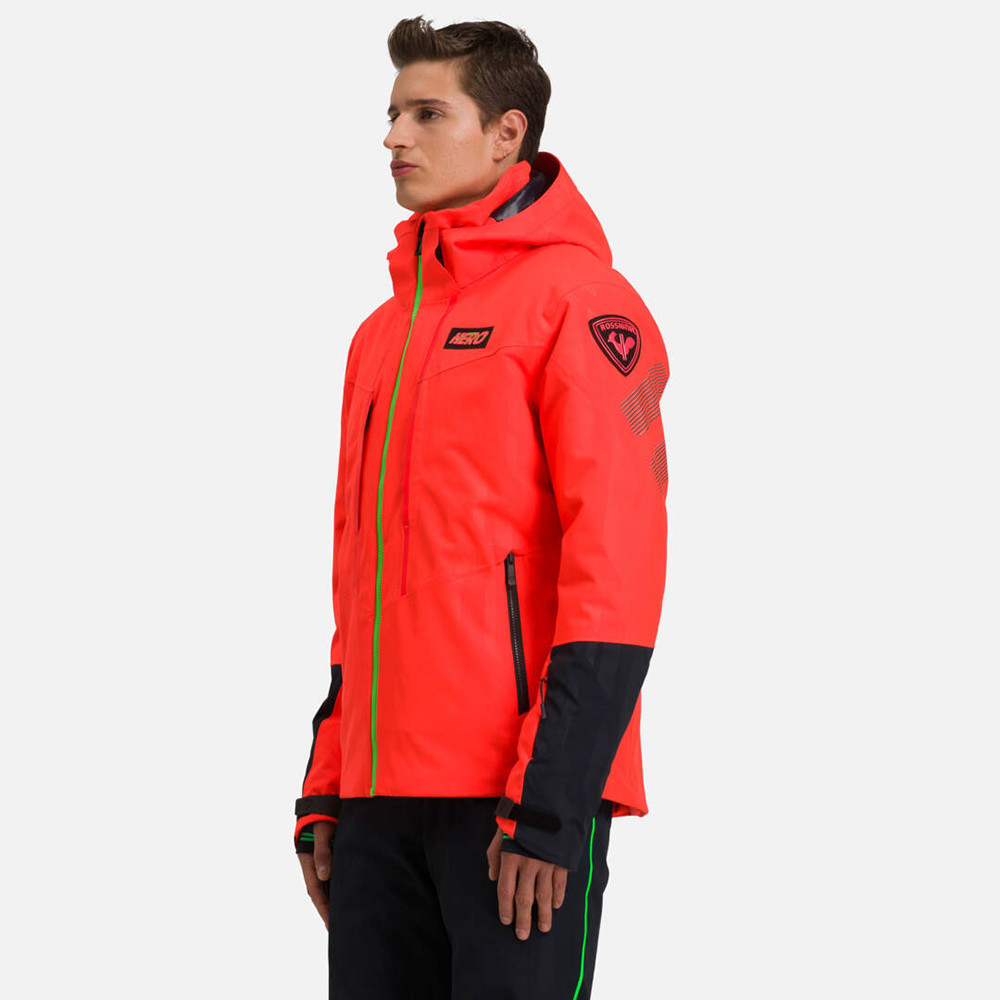 CHAQUETA DE ESQUI HERO AILE JKT NEON RED