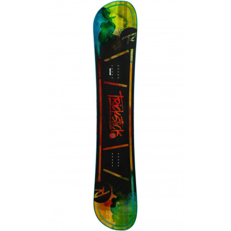 SNOWBOARD TRICKSTICK AF ASYM FRAME + FIXATIONS ROSSIGNOL COBRA BLACK - Taille: M/L (40.5-48)