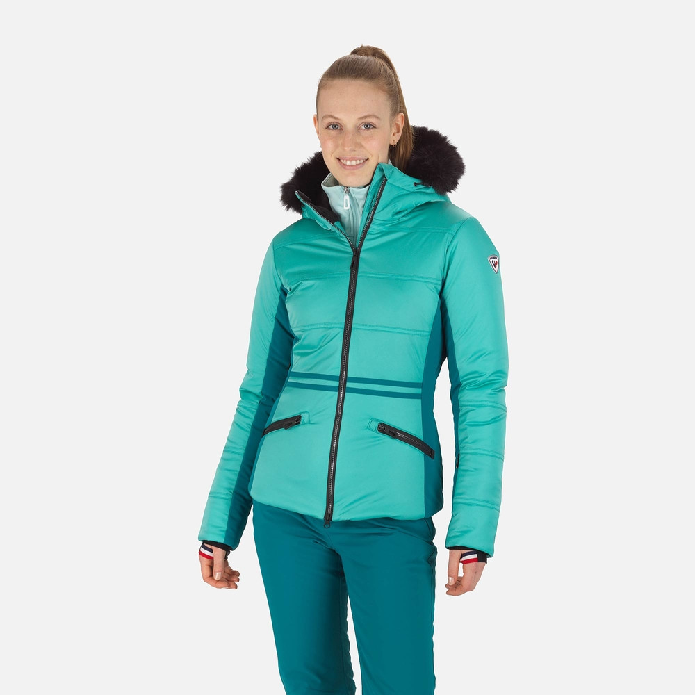 SKI JACKET W ROC JKT TURQUOISE