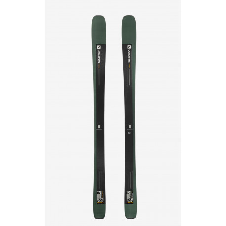 SKI STANCE 90 + FIXATIONS MARKER ALPINIST 9 BLACK/TURQUOISE 