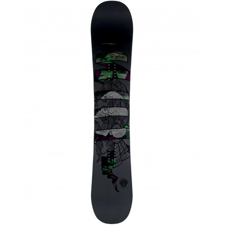 SNOWBOARD JIBSAW + FIXATIONS K2 INDY BLACK  - Taille: XL (44.5-50)