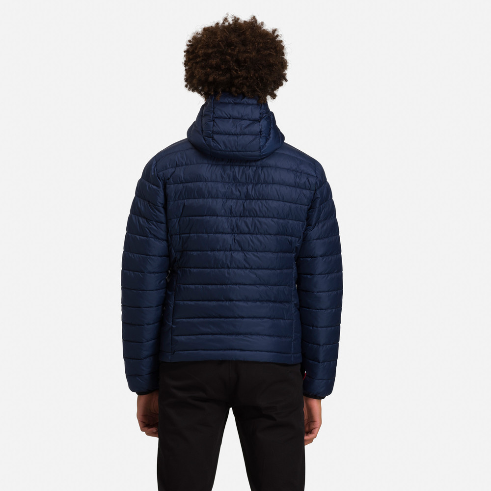 PIUMINO ROSSI HOOD JKT DARK NAVY