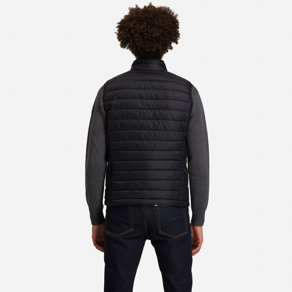 PIUMINO ROSSI VEST BLACK