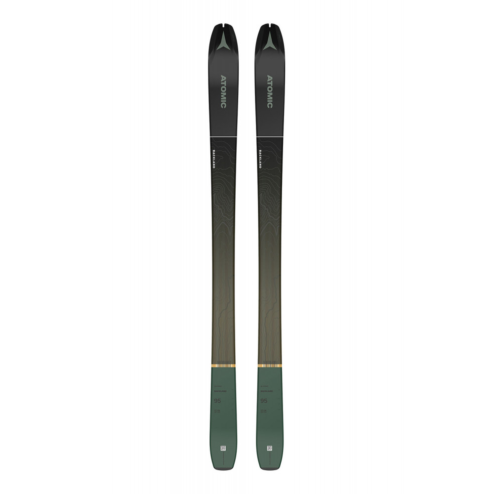 SKI BACKLAND 95 + BINDINGS MARKER ALPINIST 10 BLACK/TITANIUM 