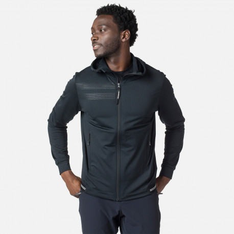 MEN'S ECO FULL-ZIP HOODIE BLACK