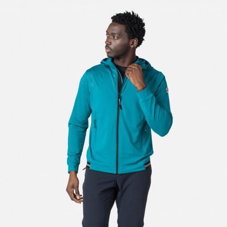 MEN'S ECO FULL-ZIP HOODIE DARK EMERALD