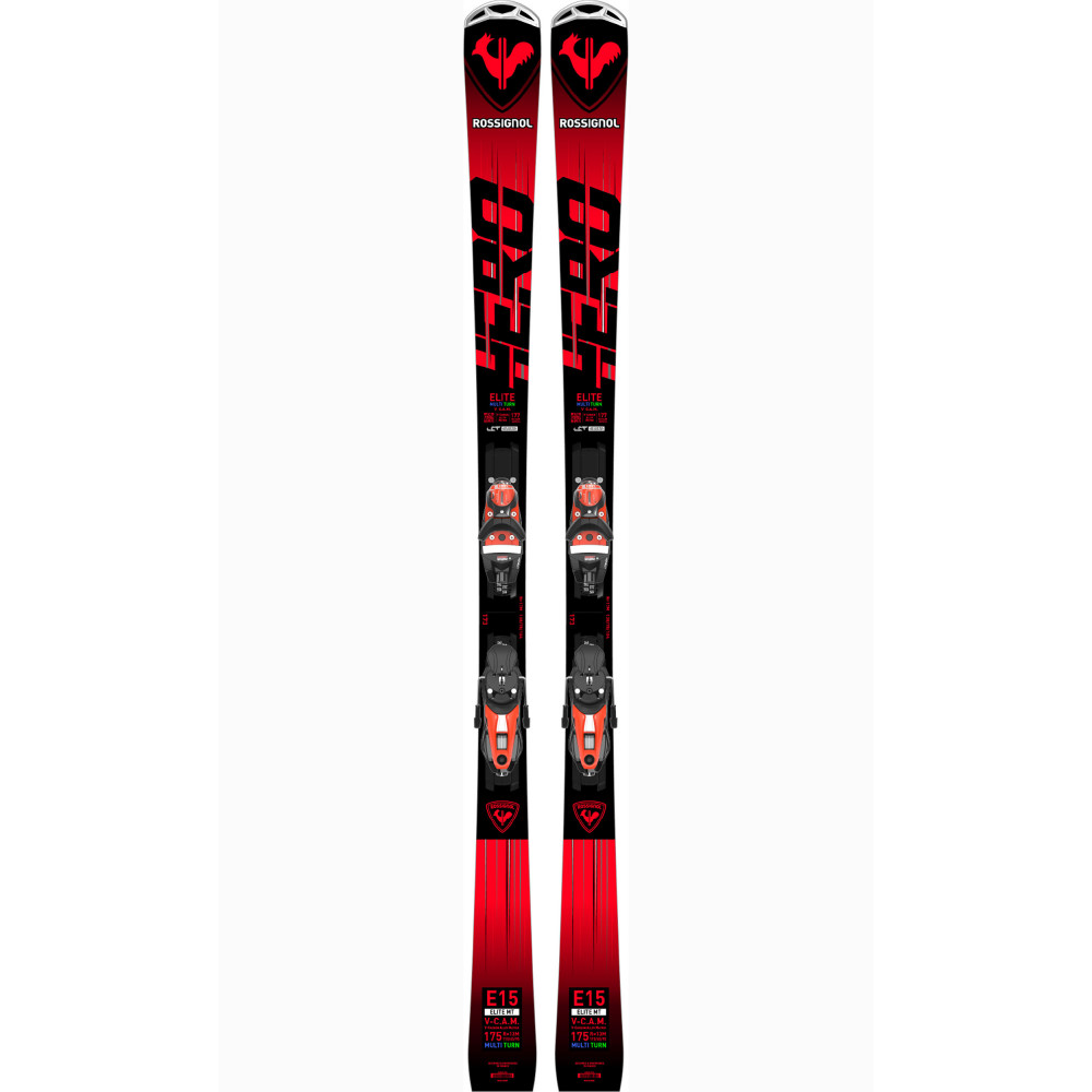 SCI HERO ELITE MT TI C.A.M + ATTACCHI NX 12 K GW B80 HOT RED