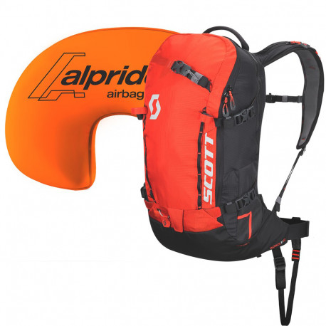 MOCHILA AIRBAG PATROL E1 22 KIT BURNT ORANGE/BLACK