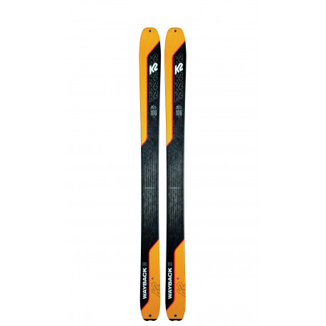 SKI WAYBACK 106 + BINDINGS MARKER ALPINIST 10 BLACK/TITANIUM 