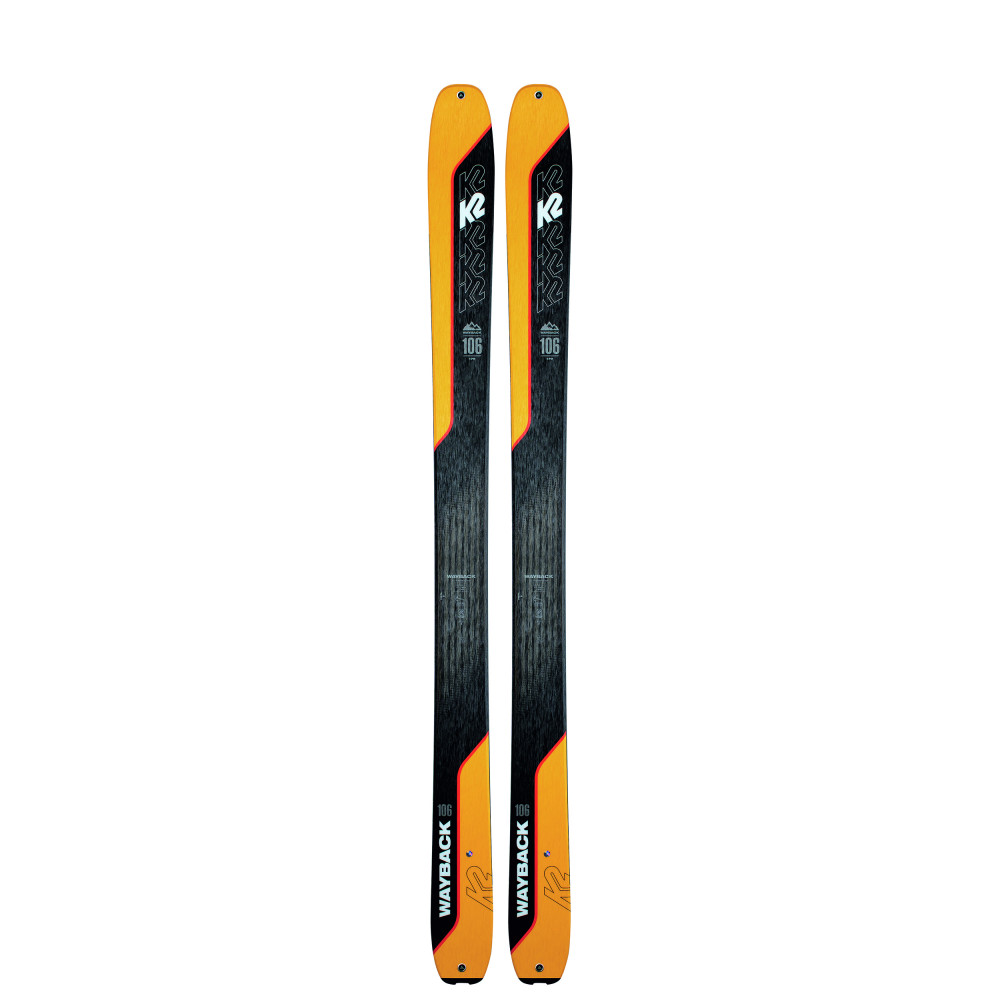 SKI WAYBACK 106 + BINDINGS MARKER ALPINIST 10 BLACK/TITANIUM 