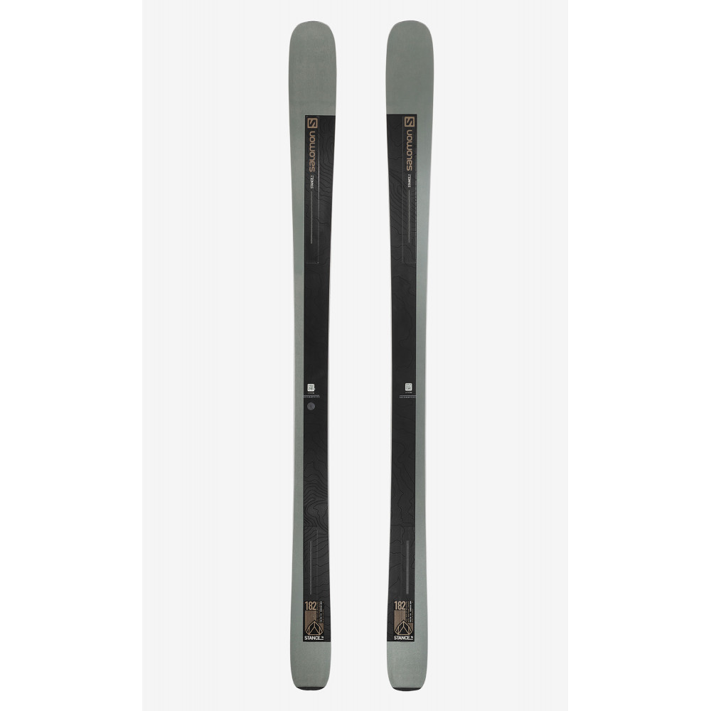SKI STANCE 96 + BINDINGS SALOMON N WARDEN MNC 13 OTTER C100