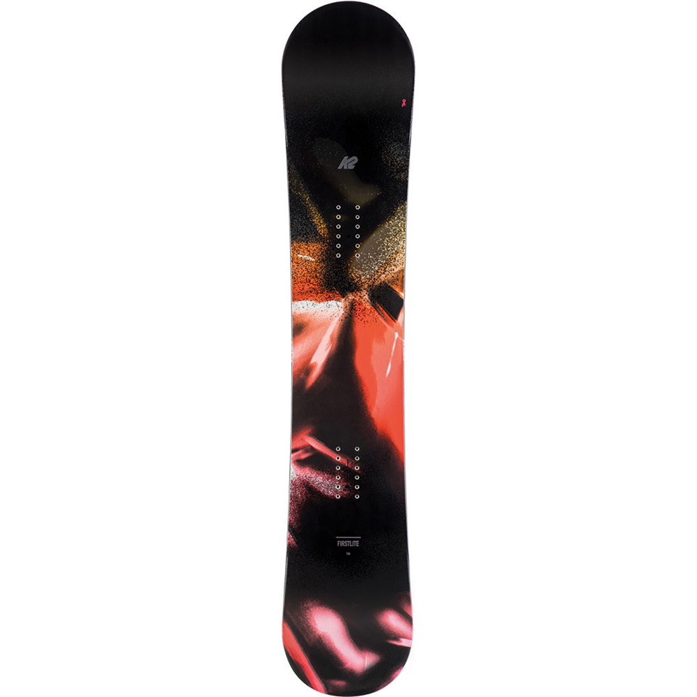 SNOWBOARD FIRST LITE + ATTACCHI CASSETTE BLACK 