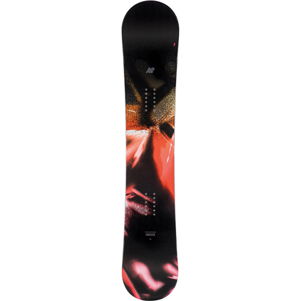 SNOWBOARD FIRST LITE + FIXATIONS K2 CASSETTE WHITE - Taille: M