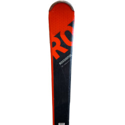 SKI EXPERIENCE 75 CARBON + FIXATIONS XPRESS 11 B83 BLACK RED OCCASION