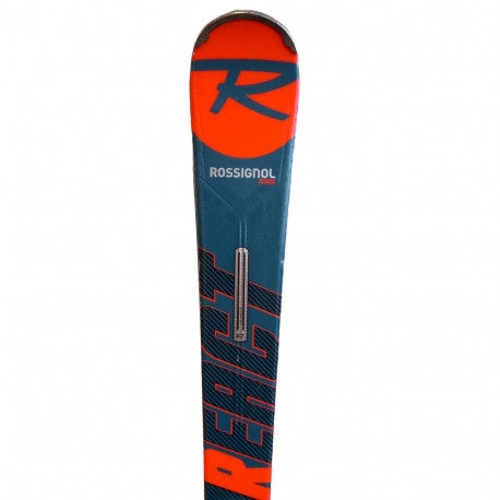 SKI REACT R6 COMPACT + BINDINGS XPRESS 11 GW B83 BLACK/RED USED