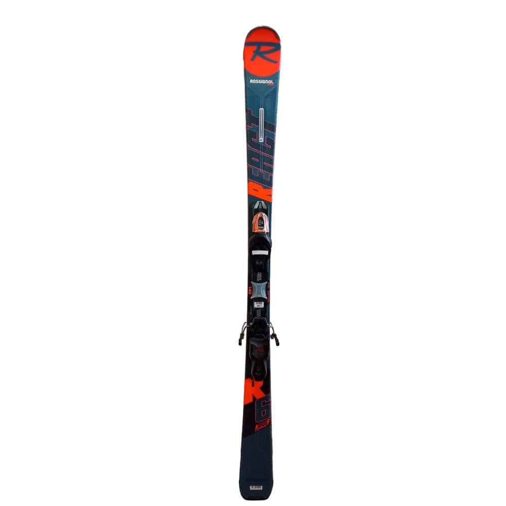 SKI REACT R6 COMPACT + FIXATIONS XPRESS 11 GW B83 BLACK/RED OCCASION