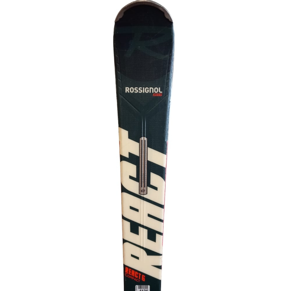 SKI REACT R6 COMPACT + BINDUNGEN EXPRESS 11 GW B83 HOT RED GEBRAUCHT