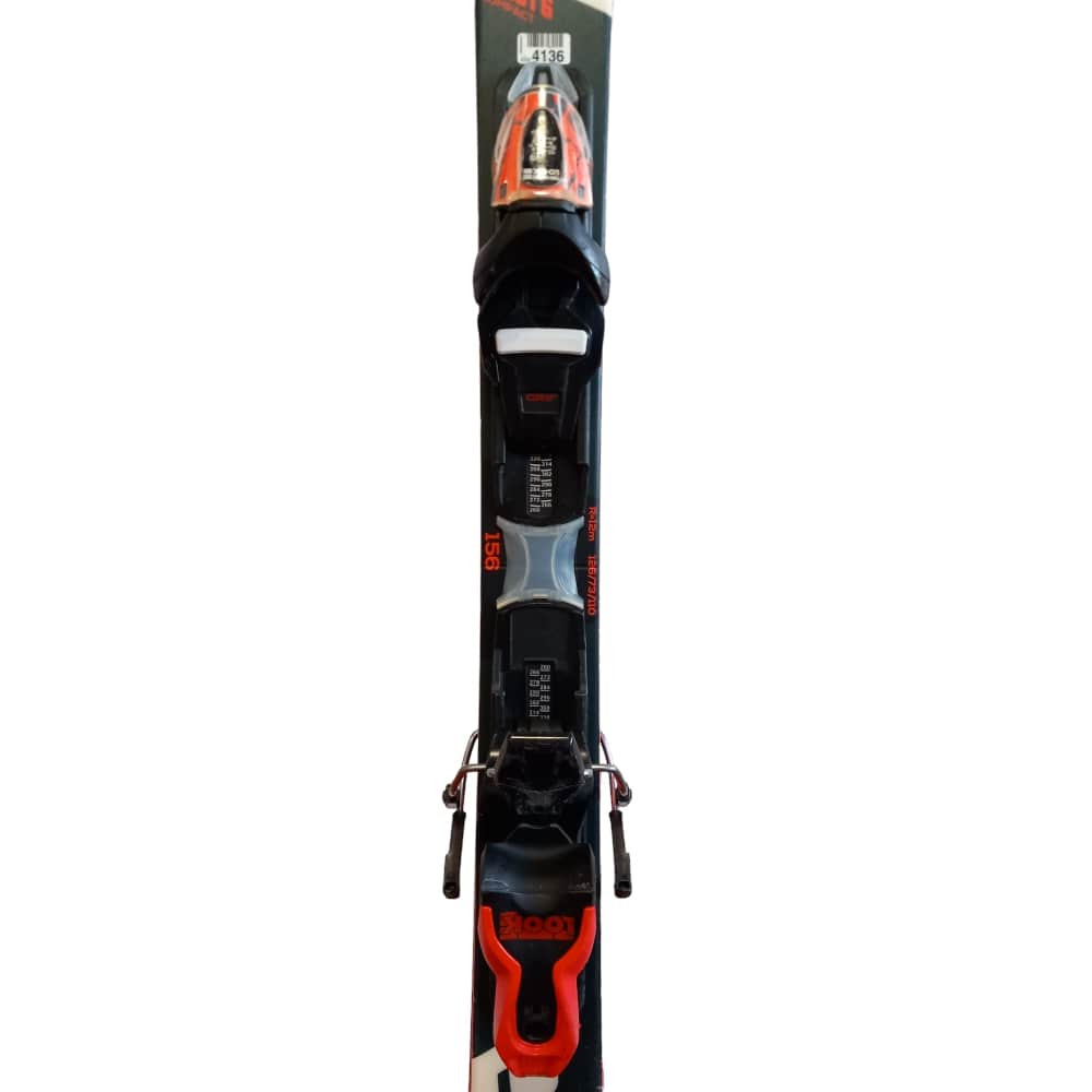 SKI REACT R6 COMPACT + BINDUNGEN EXPRESS 11 GW B83 HOT RED GEBRAUCHT