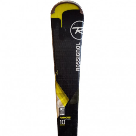 SKI FAMOUS 10 + BINDUNGEN LOOK NX 11 FLUID GEBRAUCHT
