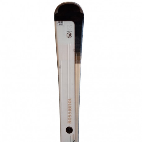SKI FAMOUS 8 + BINDUNGEN XPRESS W 11 B83 BLACK/WHITE GEBRAUCHT