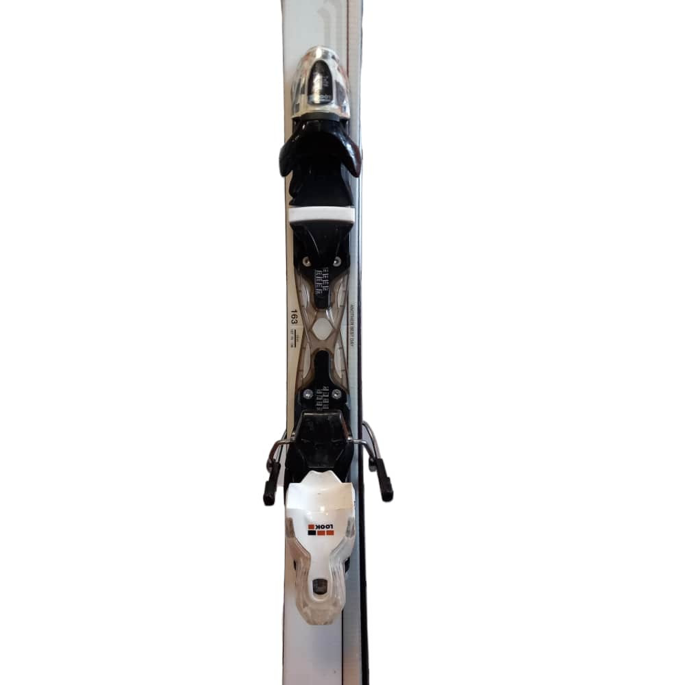 SKI FAMOUS 8 + BINDUNGEN XPRESS W 11 B83 BLACK/WHITE GEBRAUCHT